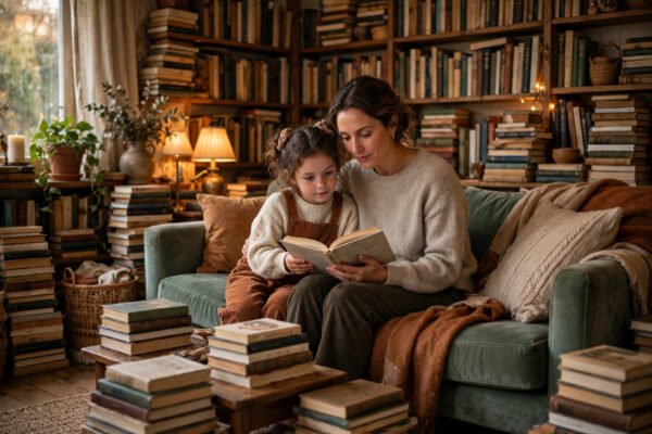 Asin no screens daughter languages: a screen-free home full of books where daughter Arin learns many languages