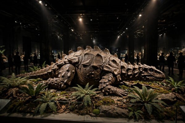 Borealopelta last meal fossil: the best-preserved armored dinosaur with its final meal intact
