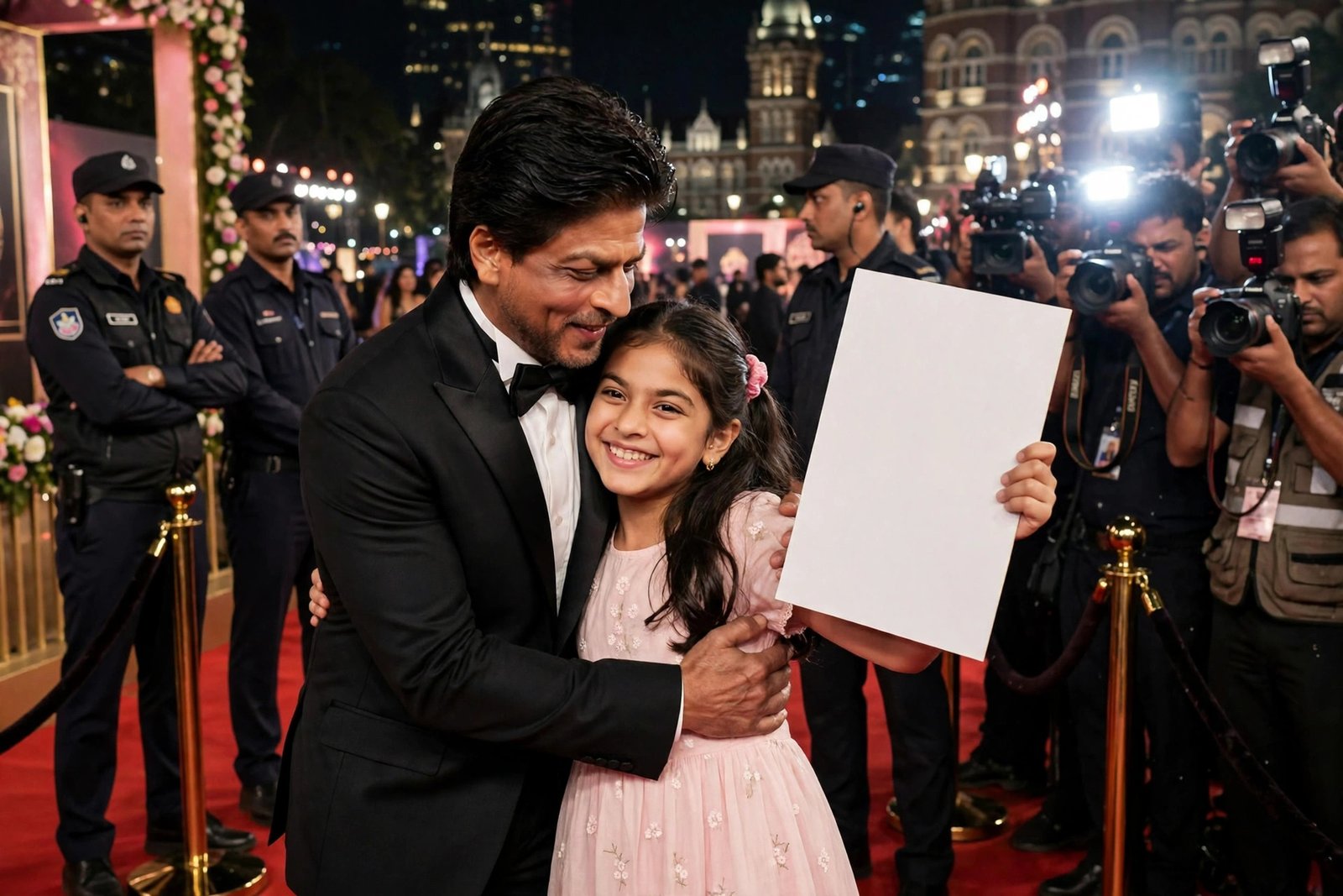 Salman Khan IIFA little fan hug at Mumbai event