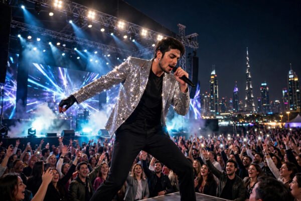 Shaan Michael Jackson Dubai viral concert tribute performance