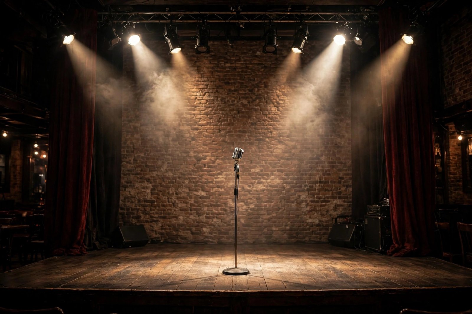 Comedian performing on stage after the viral Shane Gillis SNL monologue controversy