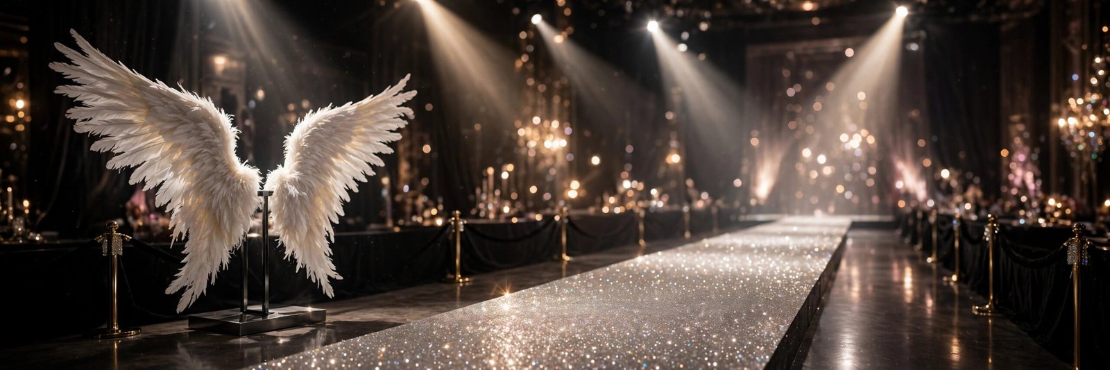 Victoria's Secret TikTok trend parody with a creator joking about skipping the runway show